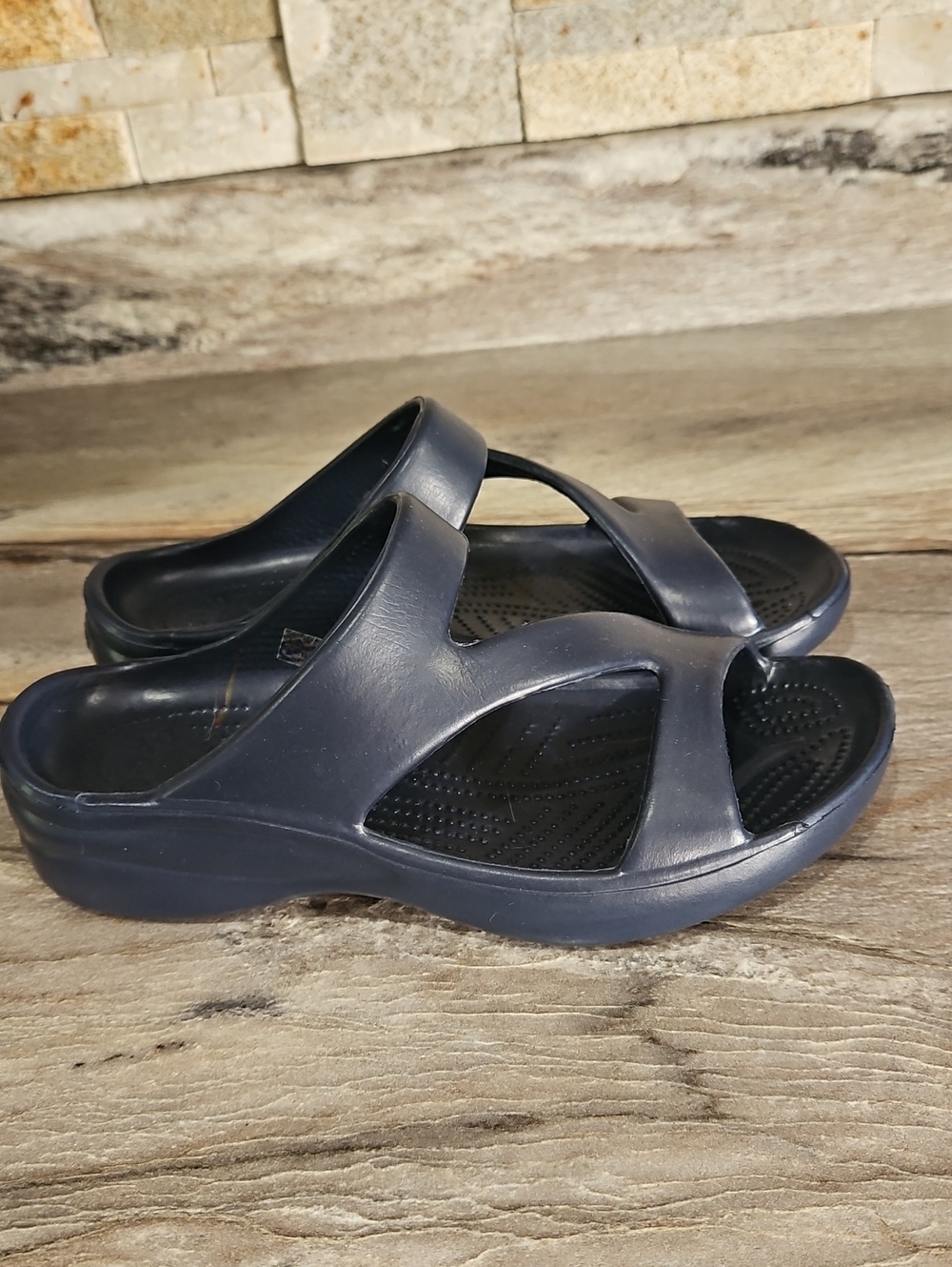 Dawgs Flip Flop Color Navy Size 6